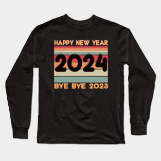 Happy New Year 2024 Long Sleeve T-Shirt